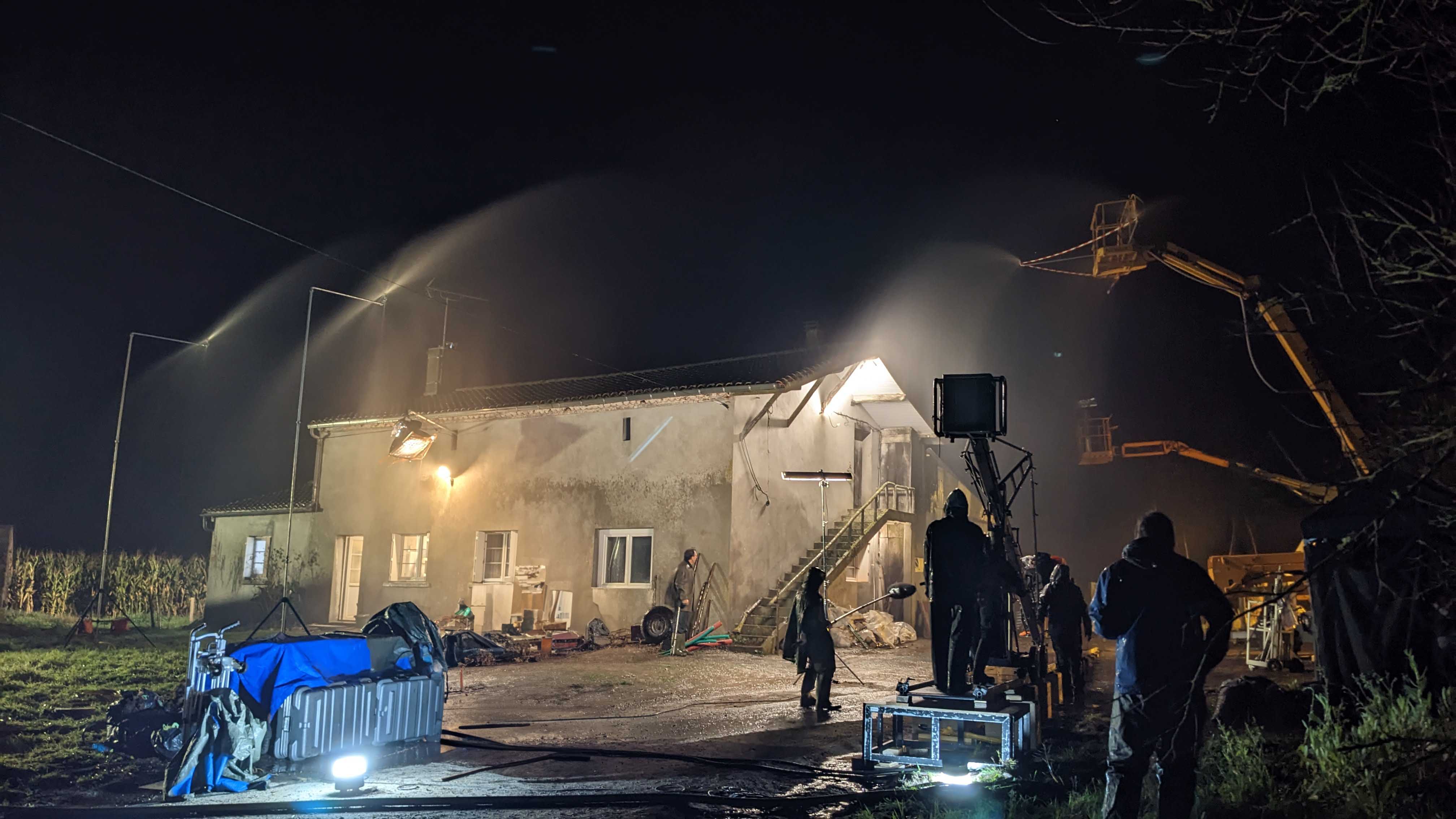 Effets spéciaux physiques sur le tournage du long métrage Que ma volonté soit faite