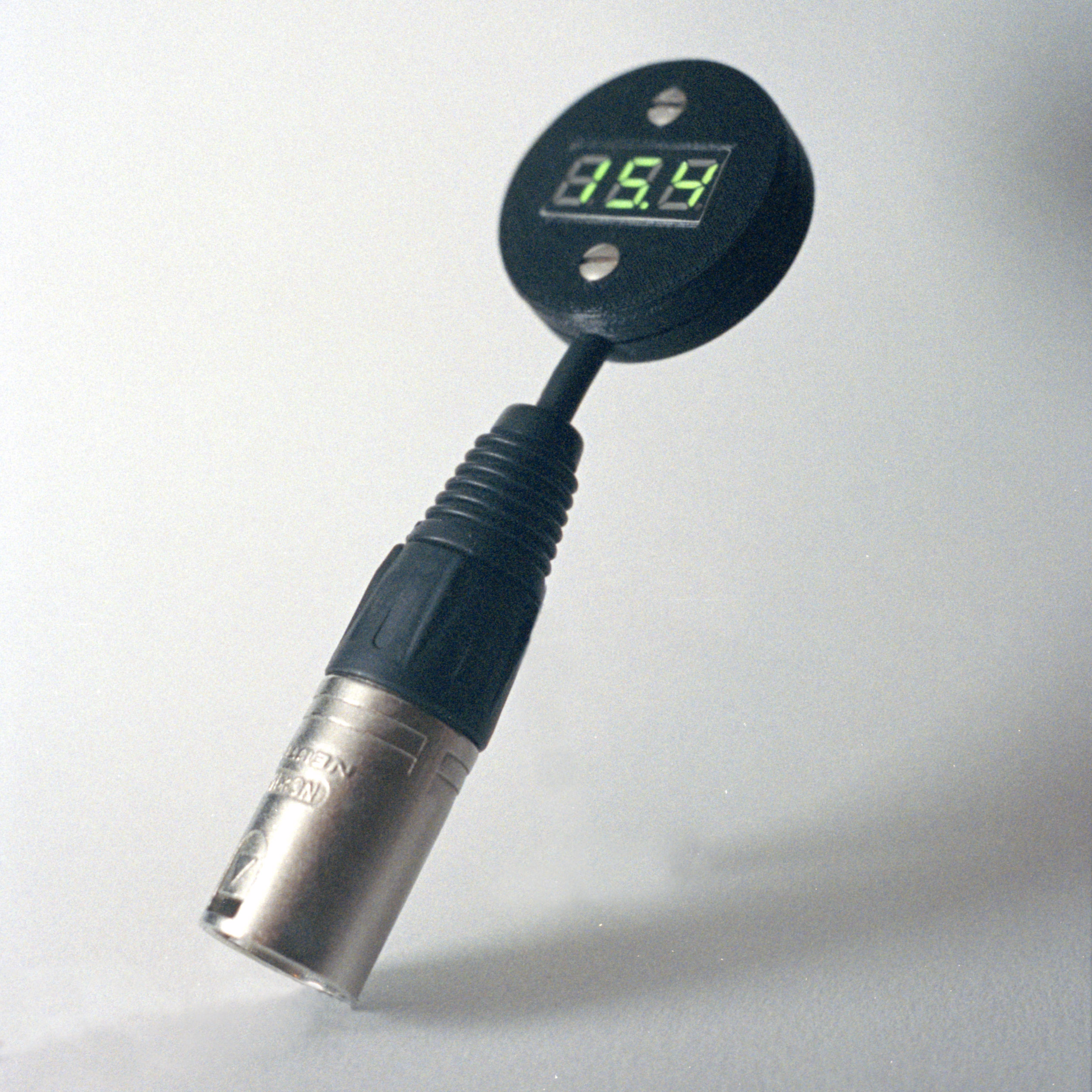 Voltmetre XLR pour batteries
